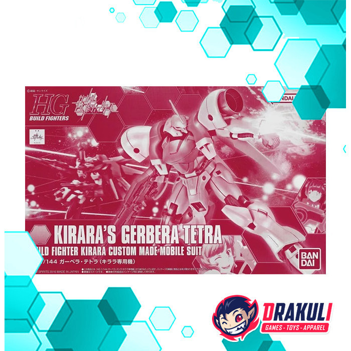 BANDAI Plamo HGBF Kirara's Gerbera Tetra