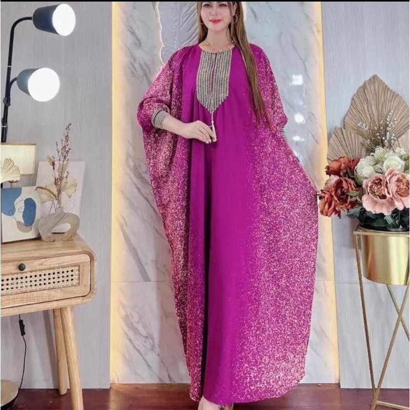 [NEW]  kaftan sultan gamis jumbo viral terbaru