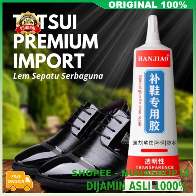 

TATSUI Premium Import Lem Sepatu Serbaguna 60ml BELI 1 DAPAT 3 100% ORIGINAL