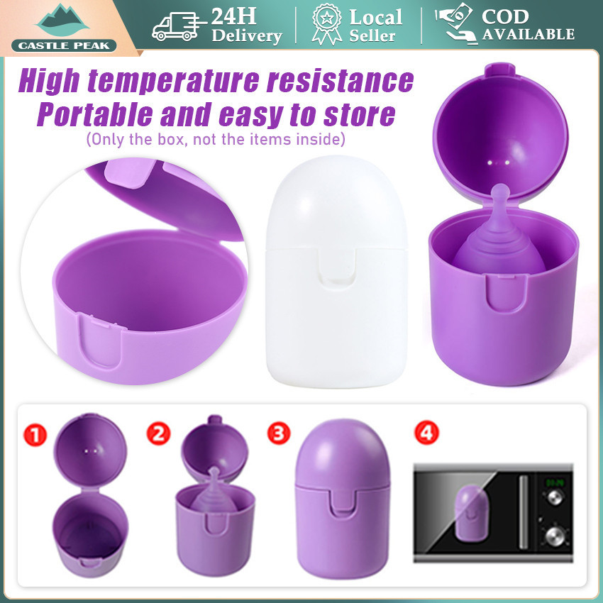 Menstrual Cup Case / Tempat Menstrual Cup / Wadah Sterilisasi Menstrual cup Reusable