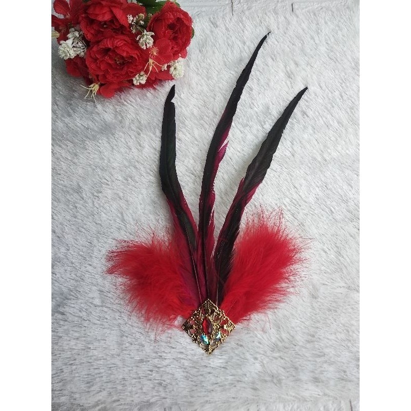 Bros Bulu premium/Pin bulu/Bros bulu pentas