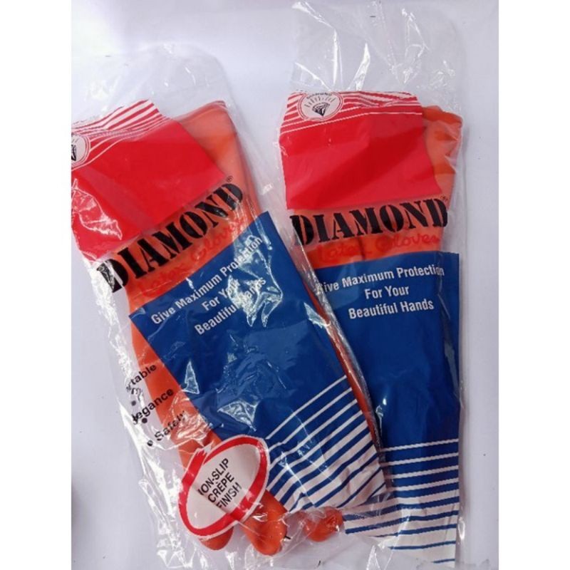 Sarung tangan latex / Sarung tangan Diamond / Sarung tangan karet  | hsx pusat store