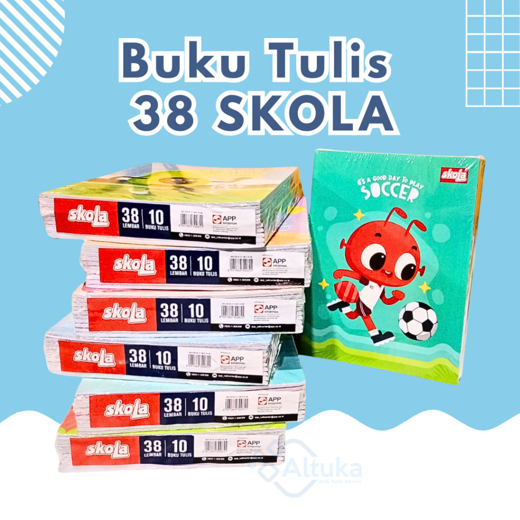 

Buku Tullis SKOLA 38 Lembar (10Pcs)