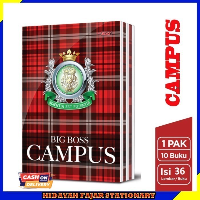 

✨LARIS✨ -buku tulis campus - buku tulis 50 lembar - 36 LEMBAR