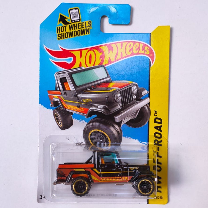 Hotwheels Jeep Scrambler hitam