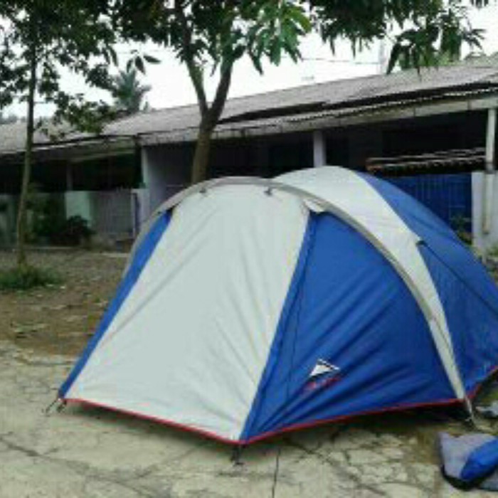 Tenda dome double layer kap 4 orang merek hyu