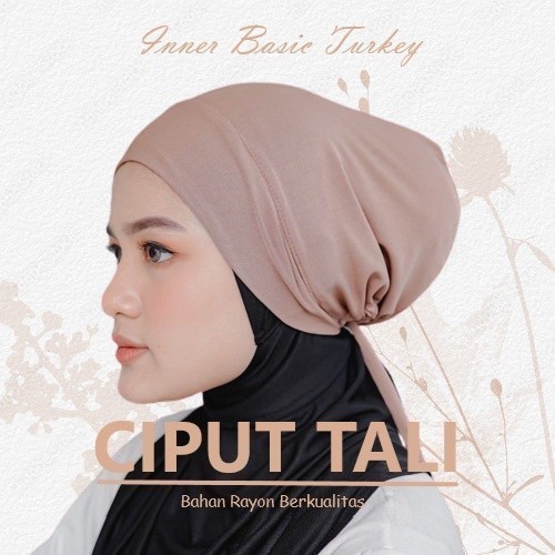 Produsen Ciput Tali murah Ciput  Arab Bandana Hijab Inner Turkey Ciput Rayon