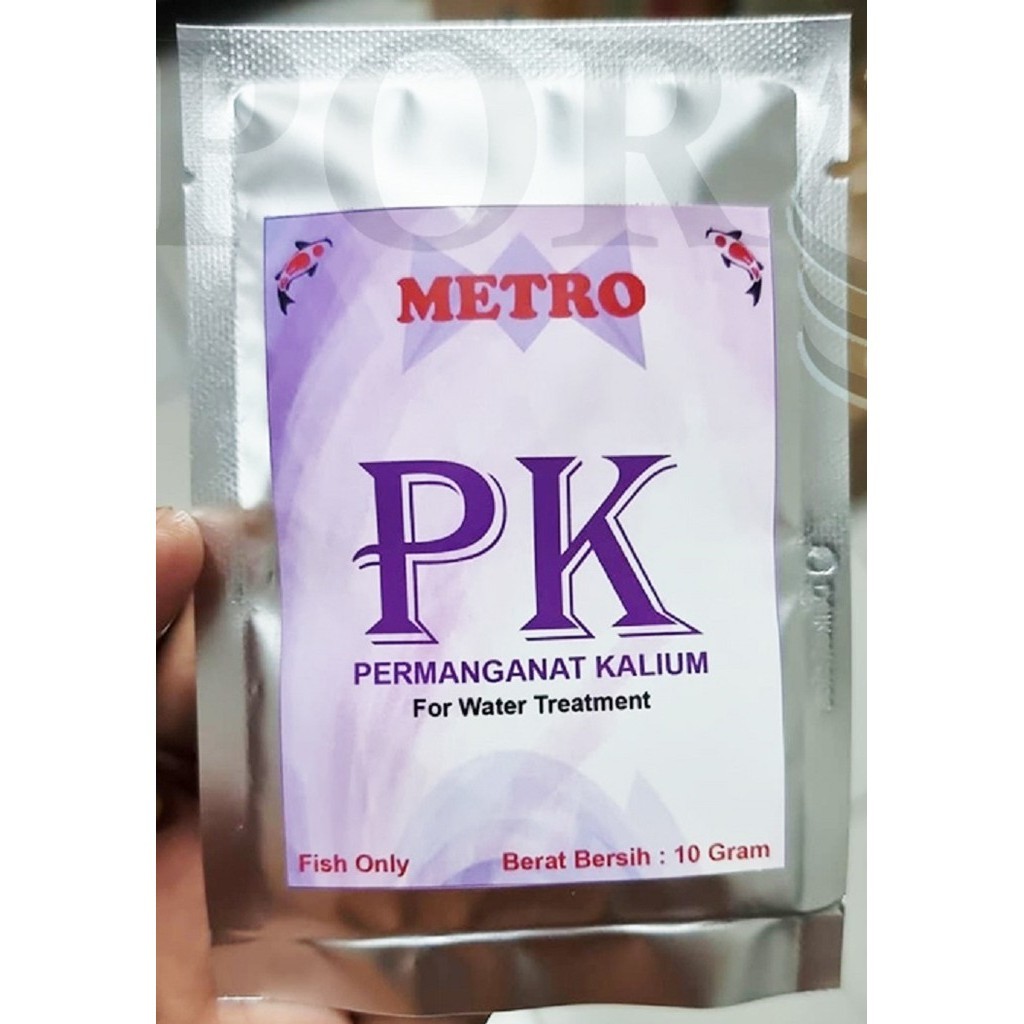 METRO PK 10 gram - obat ikan serbuk pk ikan - obat pk ikan