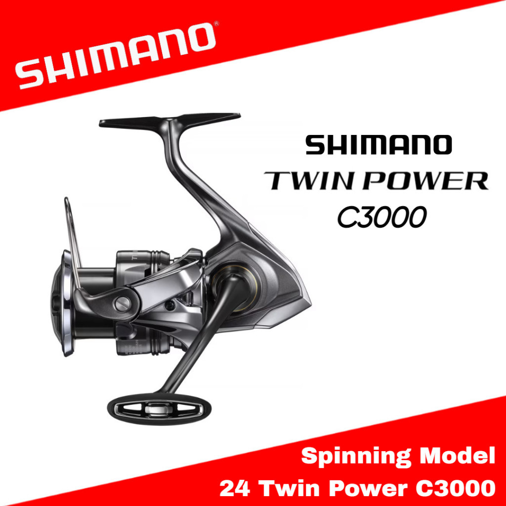 Shimano Spinning Reel 24 Twin Power C3000