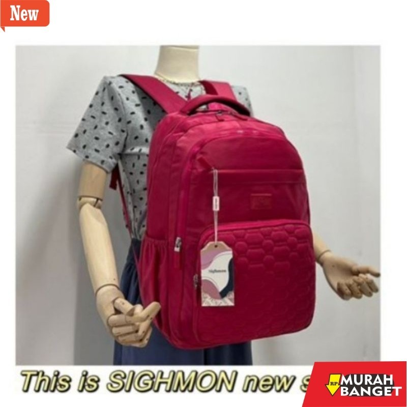 tas ransel wanita shopee SIGHMON TAS RANSEL WANITA TERBARU UKURAN JUMBO IMPORT ORI