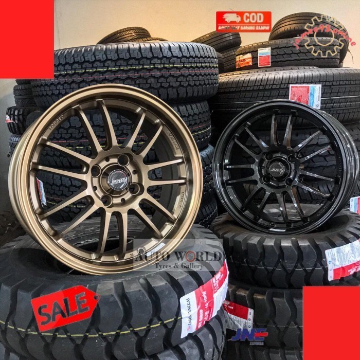 Bigsale✨ -Velg  SSW S078 (RE30) ring 15 PCD 4x100 - Dark Gunmetal