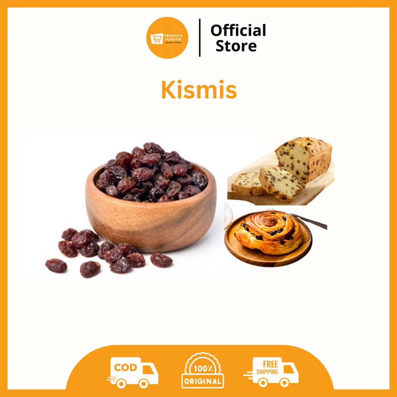 

Kismis Topping Kue Bolu Isian Roti Martabak dari Anggur Kering