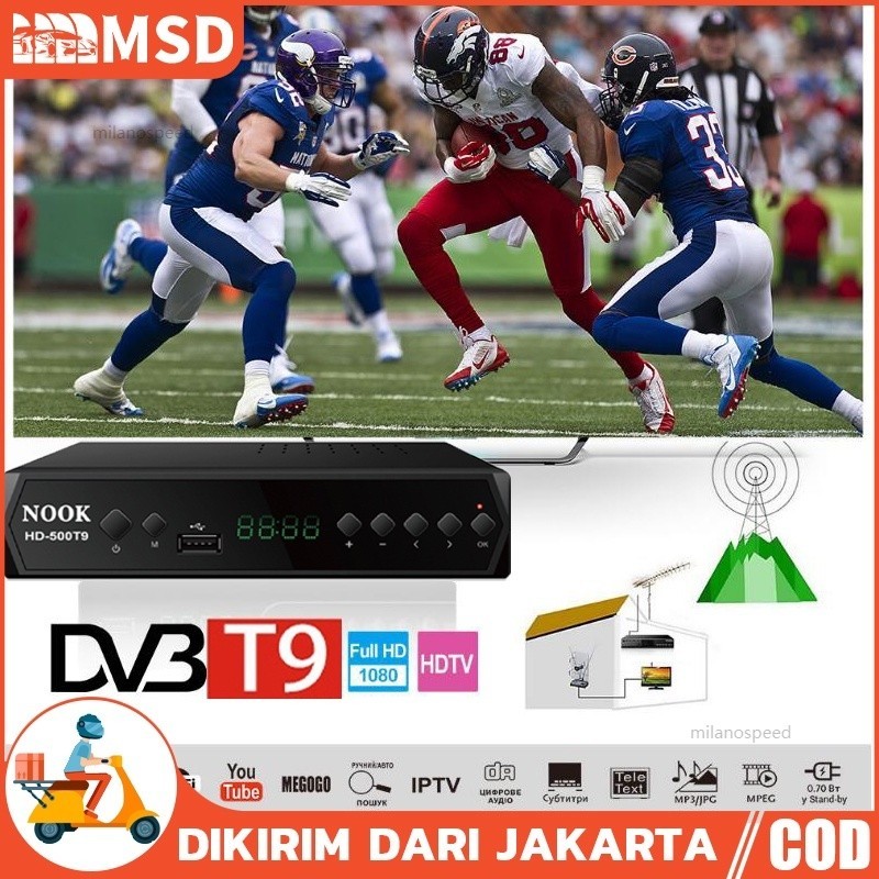 Set Topbox Tv Digital Matrix DVB T2 EWS Apple HD set box tv digital antena tv tabung / set topbox tv