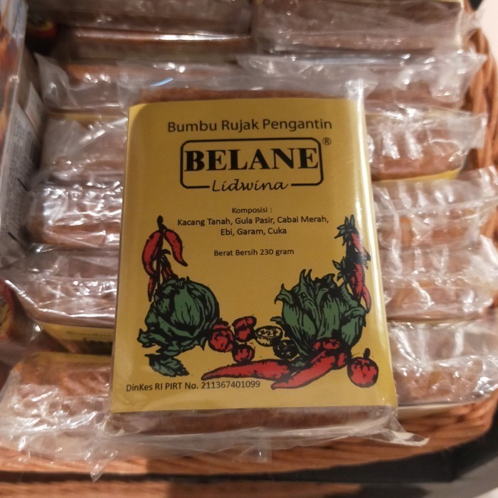 

belane bumbu rujak pengantin 230gram