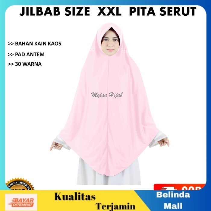 

⭐COD⭐ MURAH Jilbab Instan Serut Anak Sekolah Atau Dewasa Bahan Kaos Murah PINK MUDA