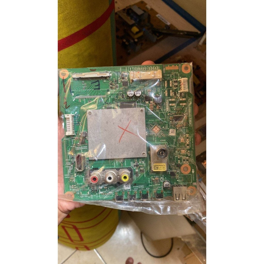 MB mainboard motherboard mesin tv LED Toshiba 40L2400VJ - 40L2400 VJ