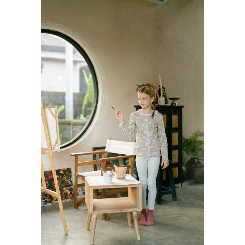 BOHOPANNA CARDIGAN RUFFLE DISNEY/ CARDIGAN DISNEY COLECTION / CARDIGAN BOHOPANNA/ Cardigan Anak Unis