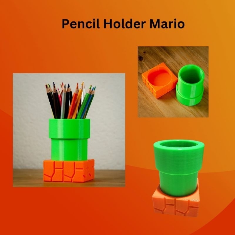 

Tempat Pensil pen Mario bross