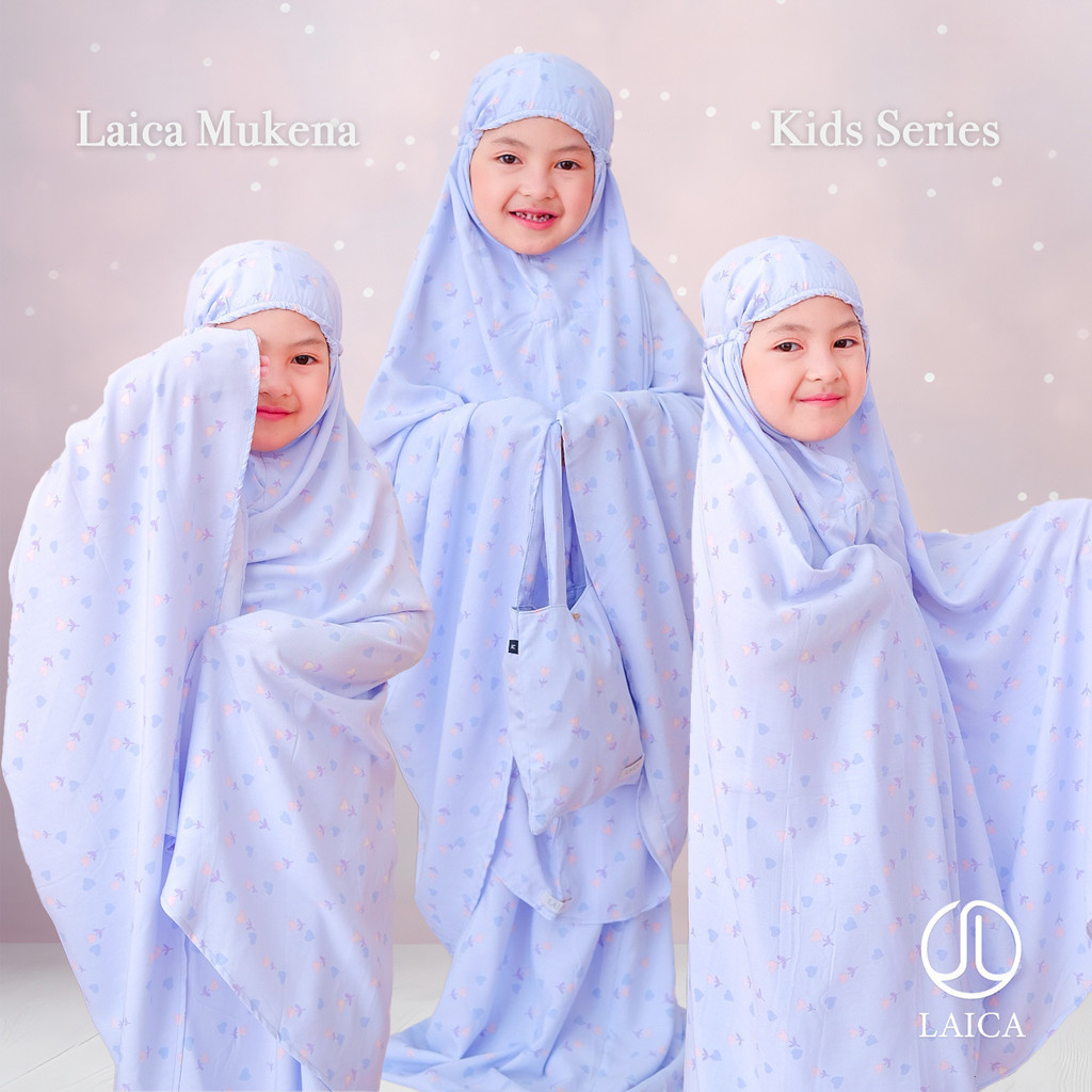 Mukena Kombinasi Rayon Laica Kids Batch 3