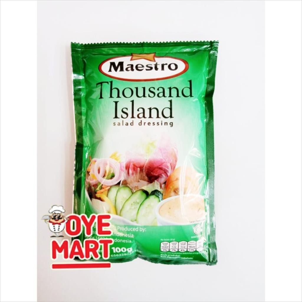 

MAESTRO THOUSAND ISLAND 100GR / SALAD DRESSING