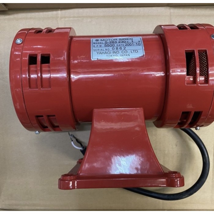 TC99 sirine yahagi s 283 motor sirine yahagi s 283