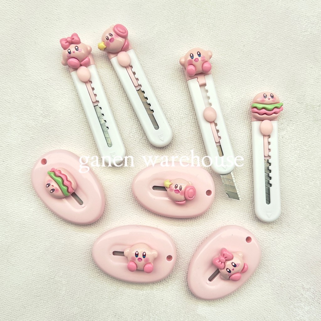 

[GW] Pisau Cutter Mini Kirby Karakter Lucu Cutter Portable