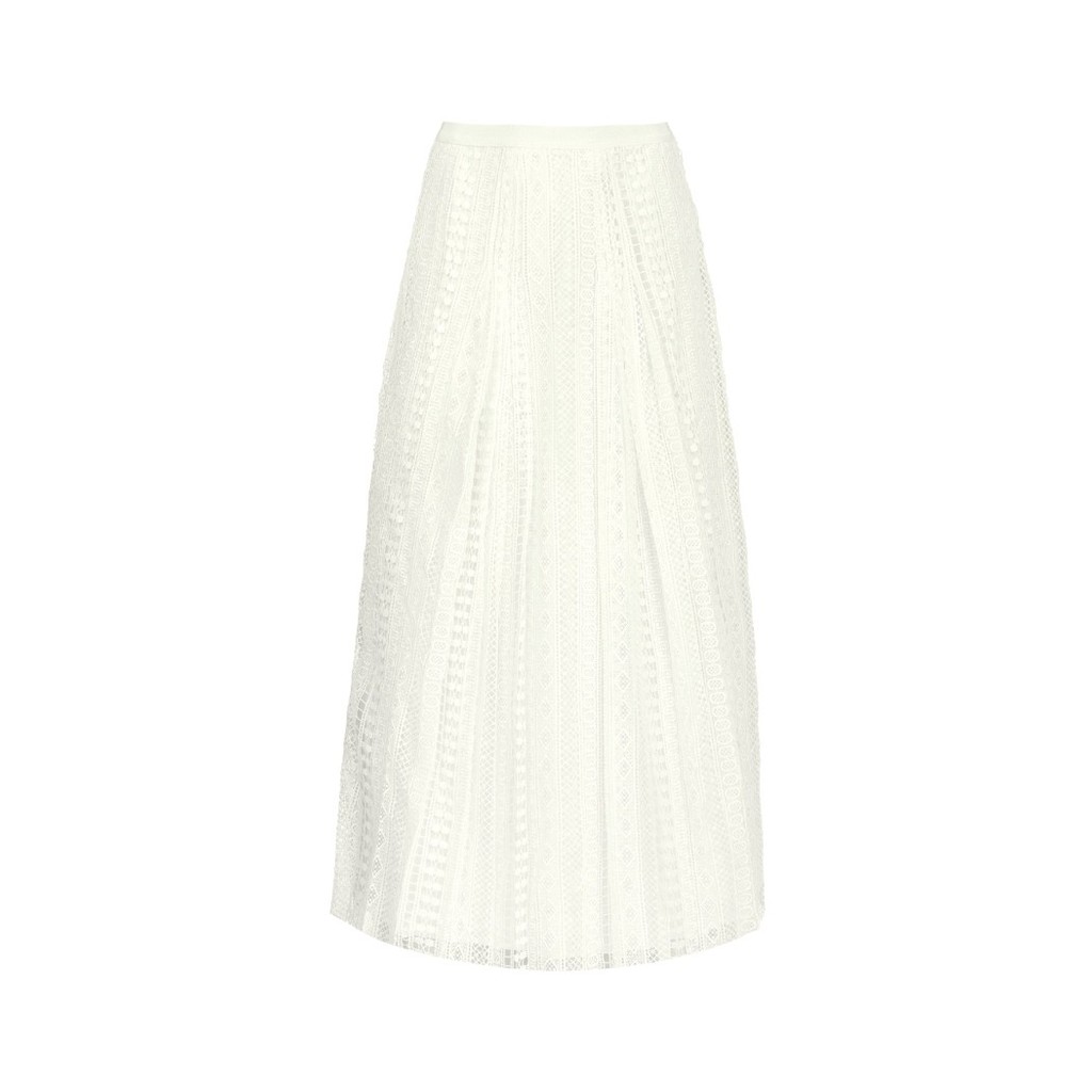Benang Jarum - Irene Lace Skirt - White - M