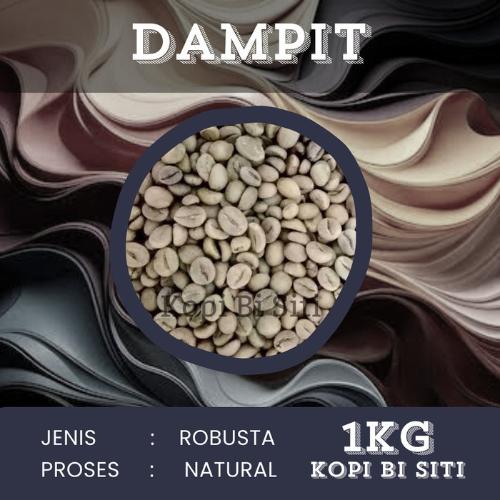 Green bean Robusta Java Dampit - Fine robusta 1kg