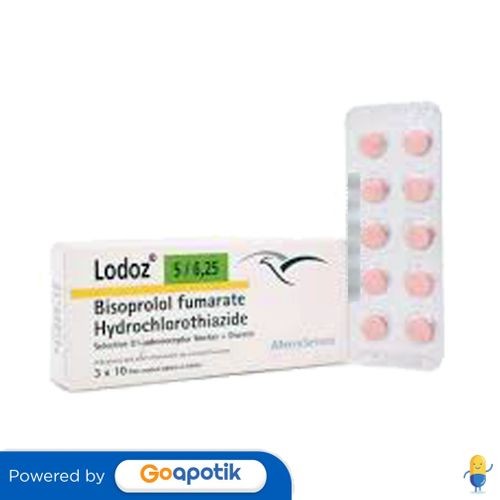 Lodoz 5 Mg Box 30 Tablet / Hipertensi