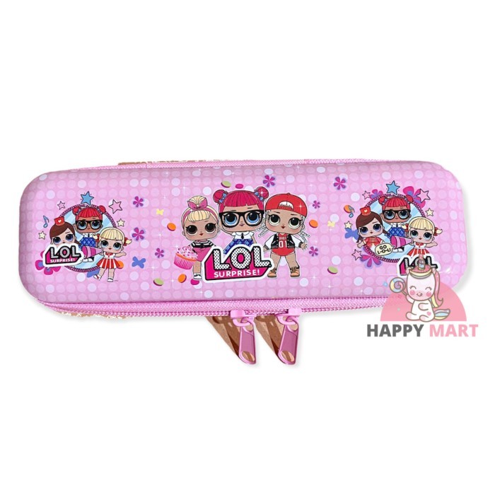 

Kotak pensil unicorn spiderman lol kaleng sleting kecil - LOL