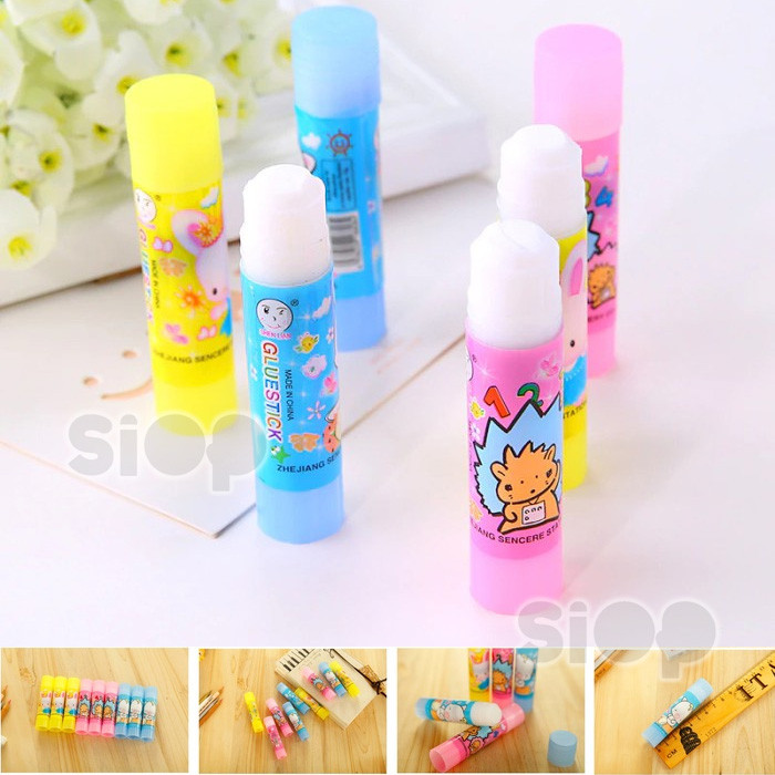 

Lem Perekat Lem Stik Kertas Sekolah Anak Kantor Glue Stick Mini