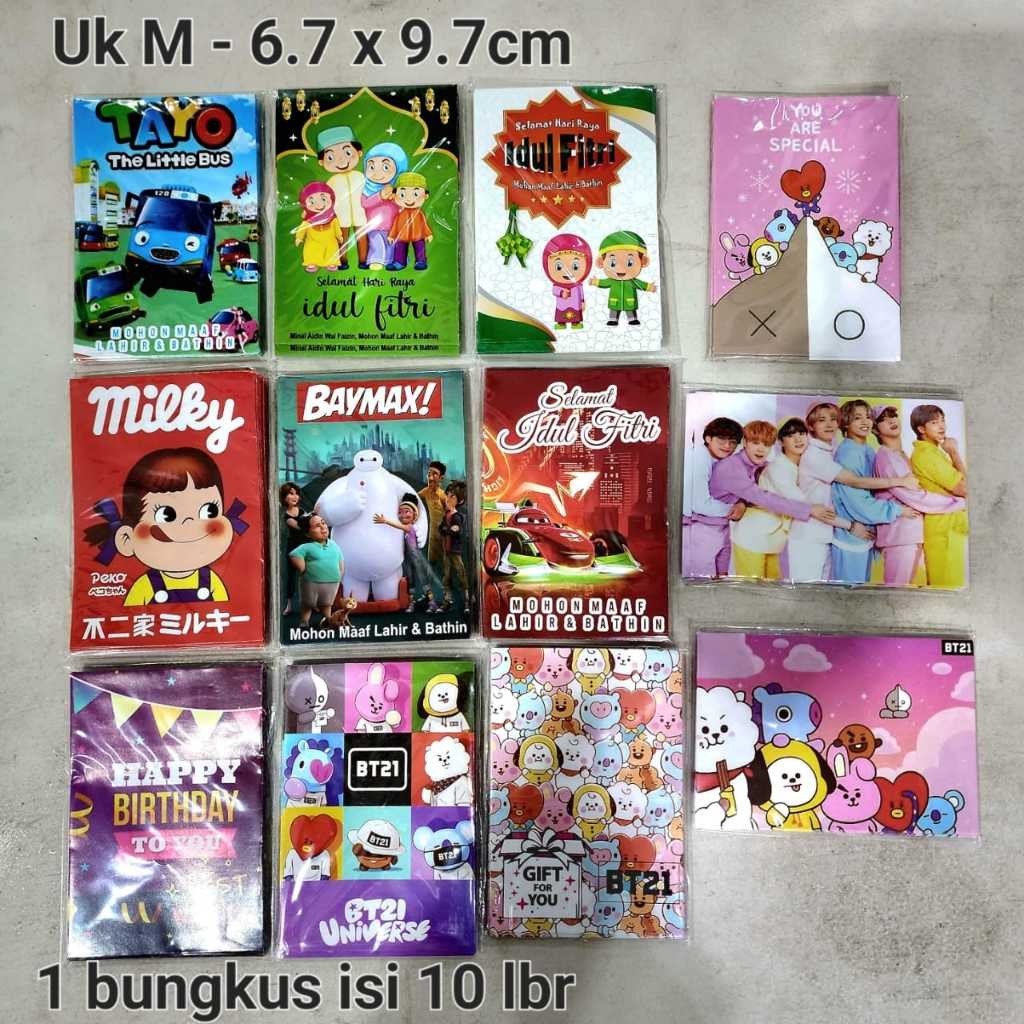 

AMPLOP LEBARAN IDUL FITRI isi 50pcs size L MIX RANDOM murah berkualitas