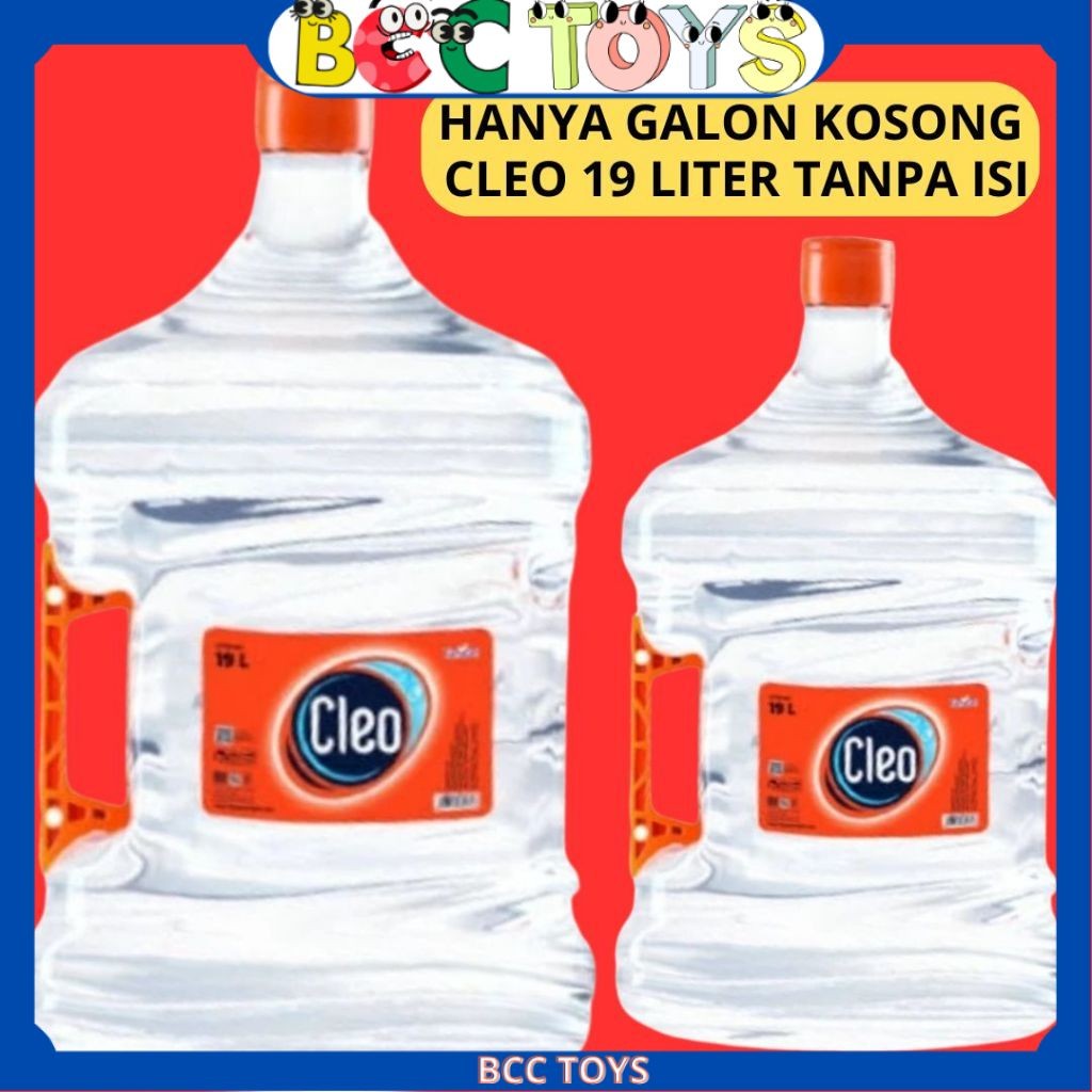 

Galon Kosong CLEO 19 Liter Hanya Galon SajaTanpa Air Galon CLEO Kosongan Bagus Dan Berkualitas BCC