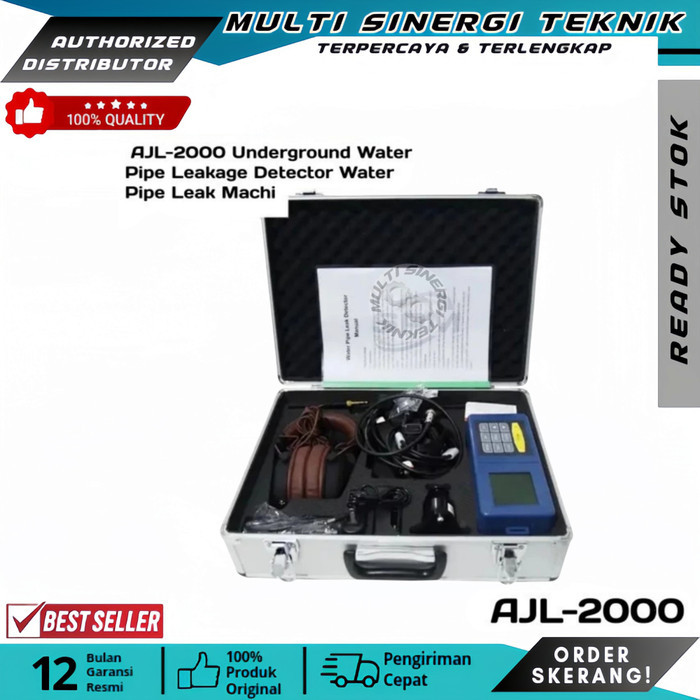 AJL-2000 Underground Water Pipe Leakage Detector Water Pipe Leak Machi
