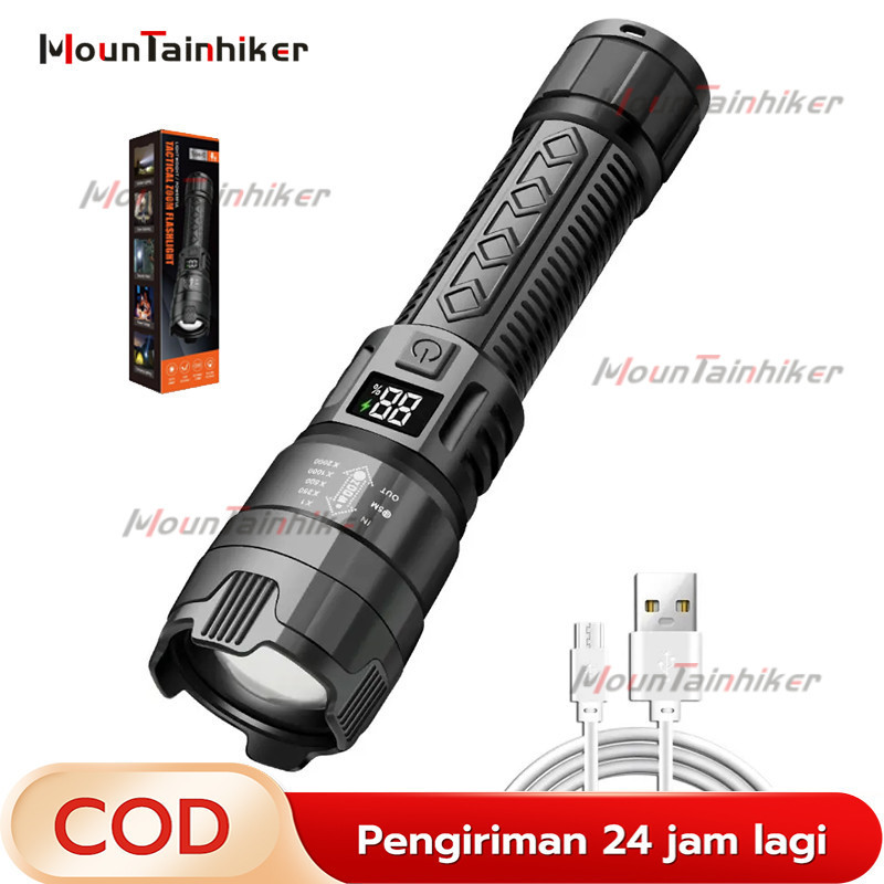 【COD】Yang paling terang di seluruh jaringan senter kepala tahan lama 99 jam Sangat terang senter kep