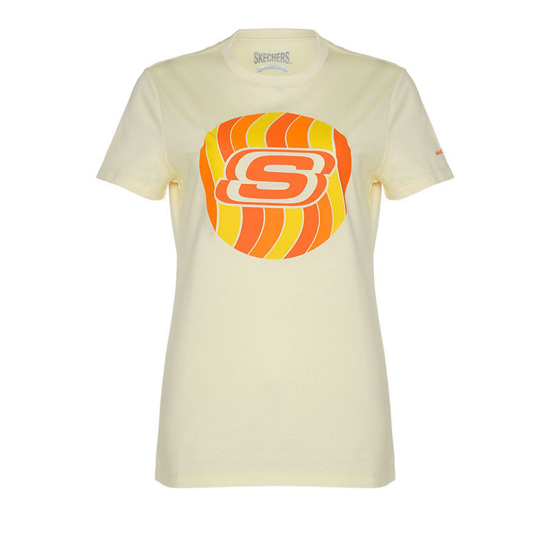 Skechers Women T Shirt - Yellow