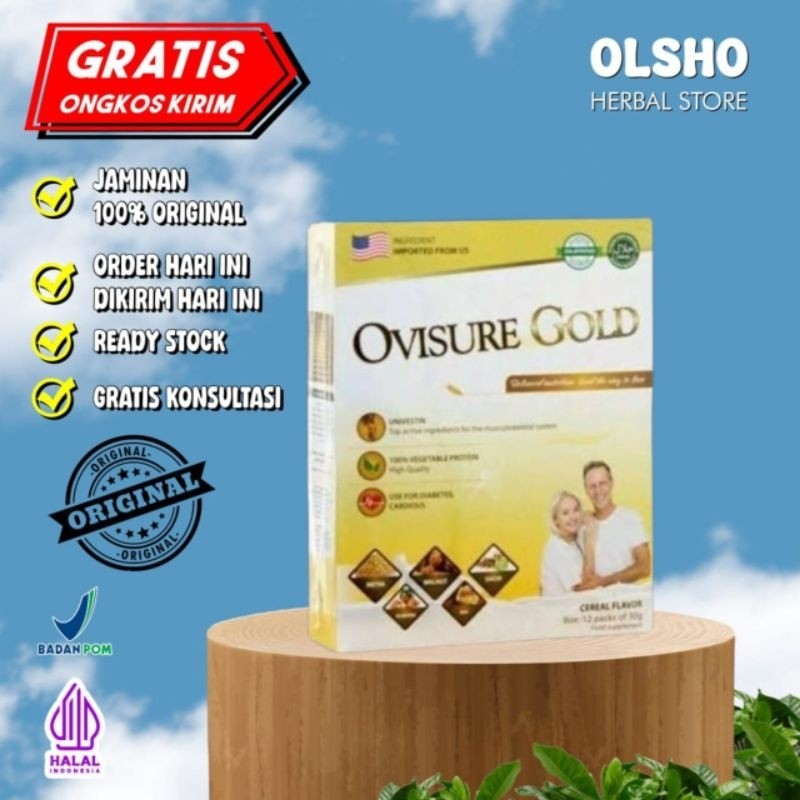 

OVISURE GOLD SUSU OBAT VITAMIN TULANG DAN SENDI SYARAF KEJEPIT KERAM ORIGINAL AS