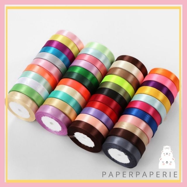 

Pita Satin 2cm Polos 25 Yard