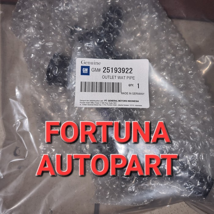 PIPA OUTLET WATER PUMP WATERPUMP CHEVROLET TRAX ORIGINAL