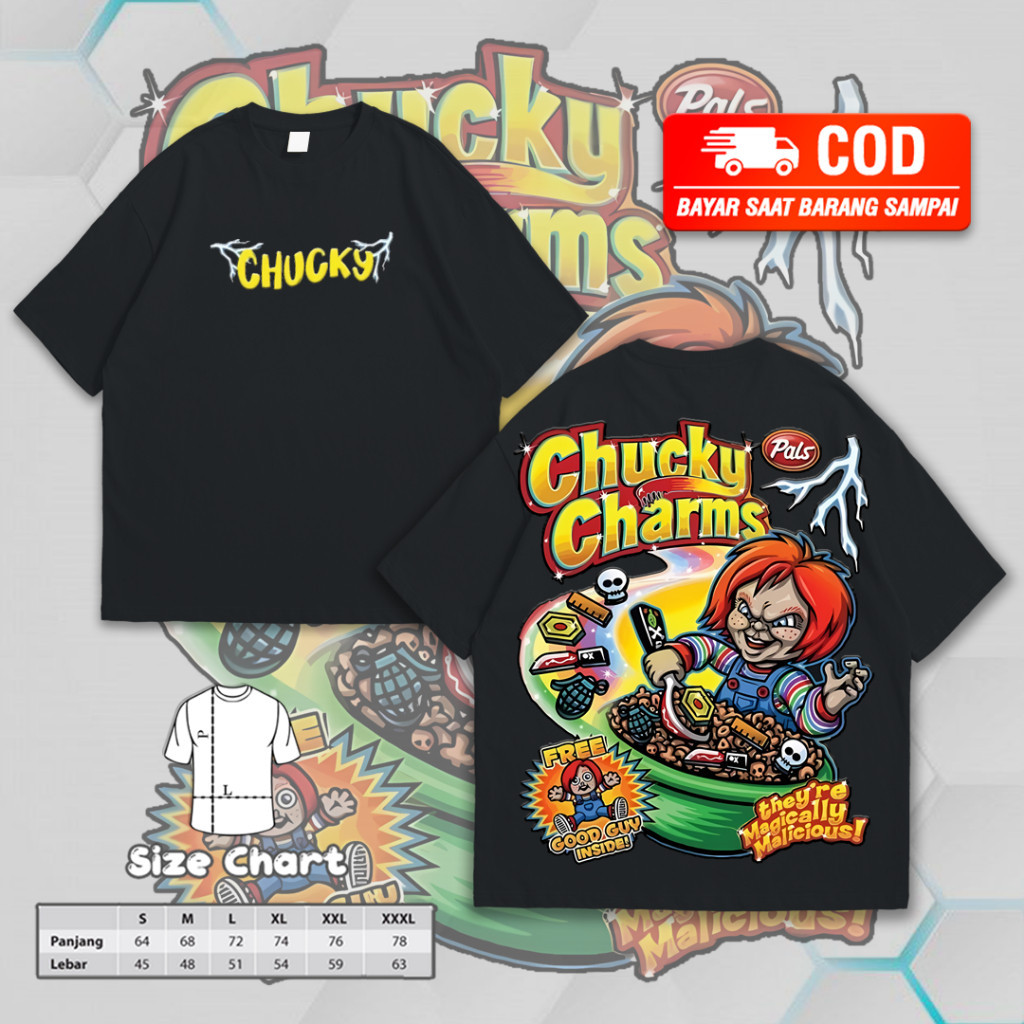 CHUCKY TSHIRT // KAOS CHUCKY // KAOS STREETWEAR