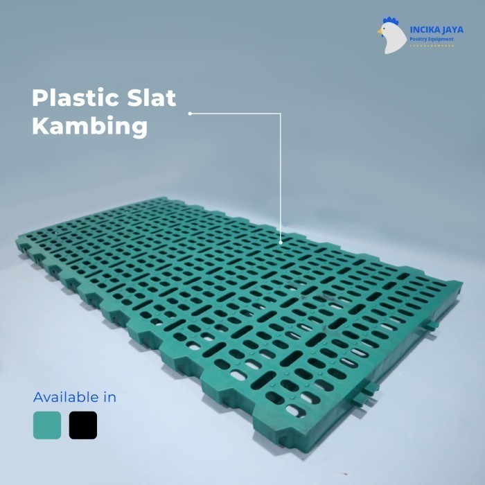 PLASTIK SLAT KAMBING HIJAU DAN HITAM - ALAS KANDANG UNTUK KAMBING - Hijau