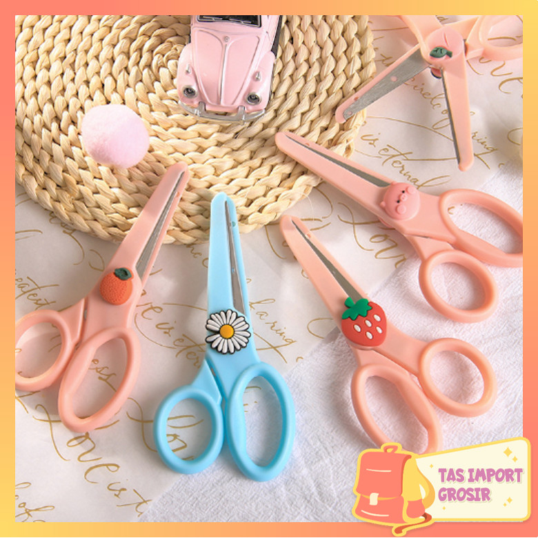 

Tas Import - H5916 Gunting Lucu / Gunting Sekolah Untuk Anak / Gunting Cute Desain Ujung Tumpul Tidak Tajam / Gunting Anak Squeezy