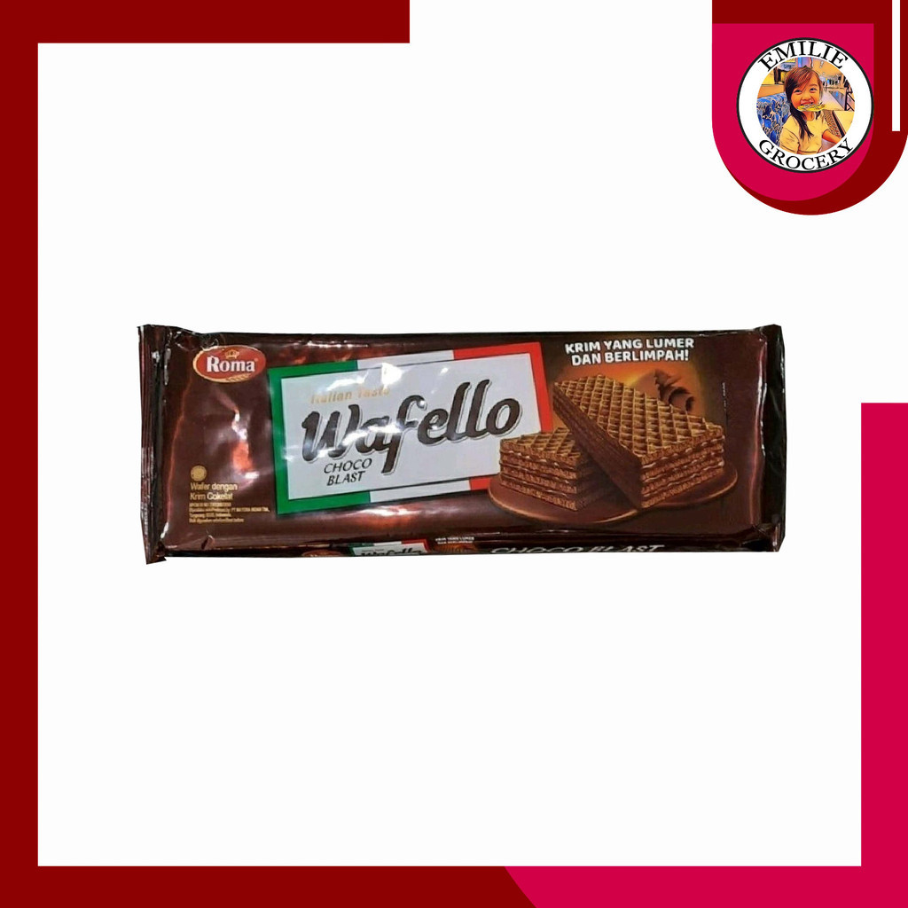 

Wafello Coklat Chocolate Wafer 114gram 114 gram