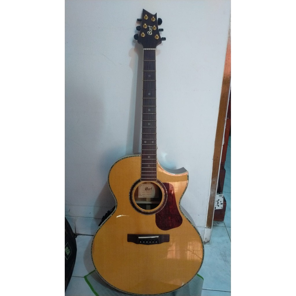 Cort NDX-50 NAT Gitar Akustik Elektrik + Semi Hard Casr
