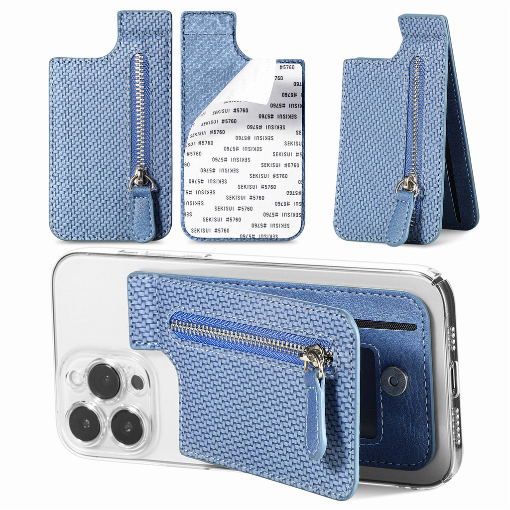 

Cell Phone Card Slot Holder Phone Holder Wallet Case For iPhone Samsung Huawei Xiaomi Oppo Vivo Sharp HTC Moto Oneplus