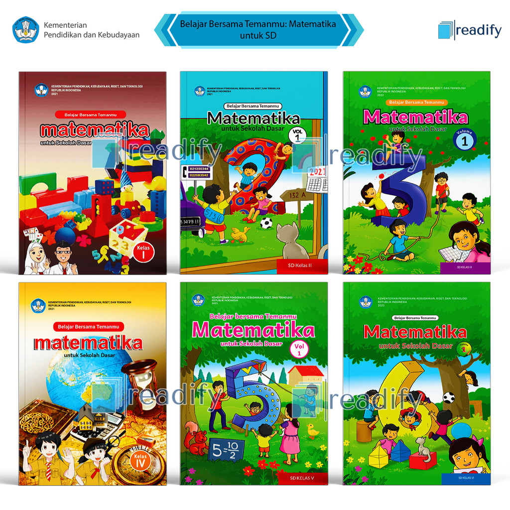 

Belajar Bersama Temanmu Matematika Kelas 1 2 3 4 5 6 SD/MI Kemendikbud Kurikulum Merdeka Revisi
