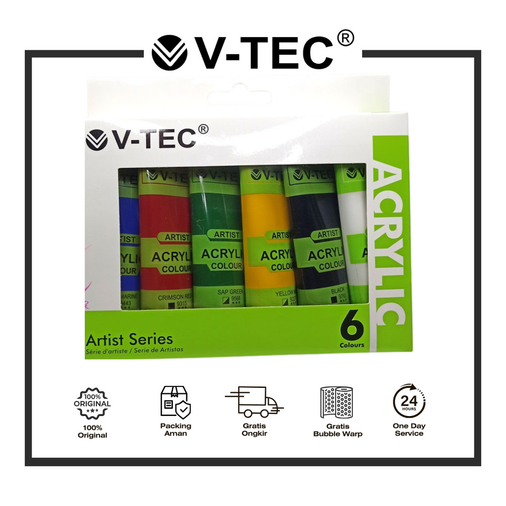

ACRYLIC V-TEC SET 6PCS VT-635A