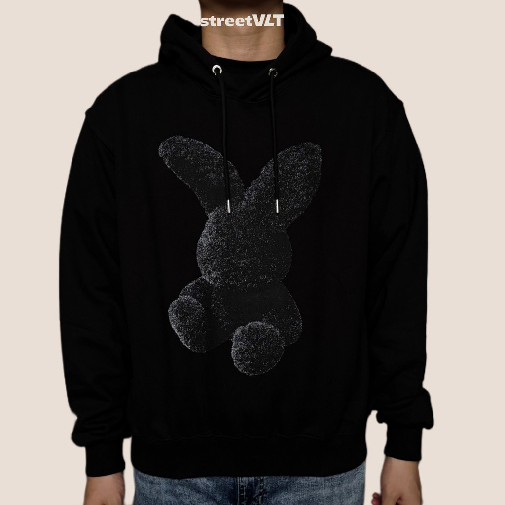 ADLV Fuzzy Rabbit Hoodie Acme De La Vie