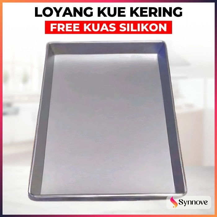 Loyang Kue Kering Bahan Galvalum Tebal Loyang Anti Lengket Tinggi 2 Cm Loyang Oven Listrik Loyang Co