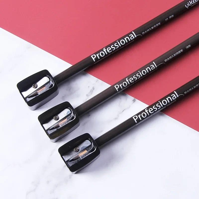 

Eyebrow Cosmetic Plastic Pencils Sharpener Cute Classical Lip Liner Eyeliner Pencil Girls Gift School Supplies Korean Stationery